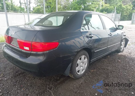 2005 Honda Accord 2.4 Lx из США, поврежденный, VIN 1HGCM564X5A037309